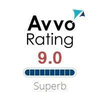 Avvo Rating 9.0 Superb