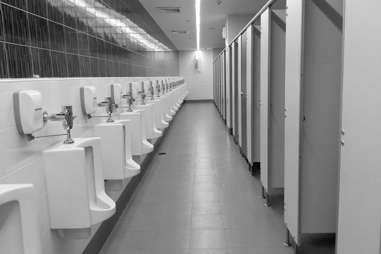 Toilet For Men — Plumbing Services in Tamworth, NSW