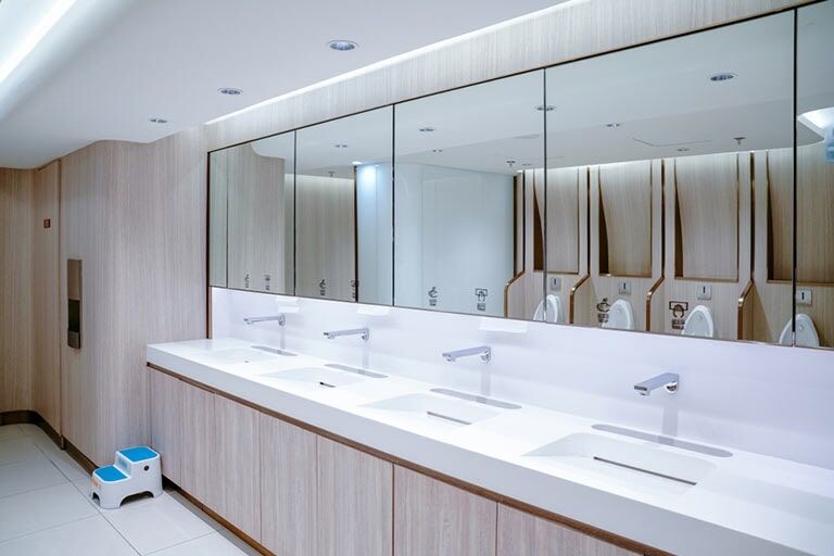 Public Washroom — Plumbing Services in Tamworth, NSW
