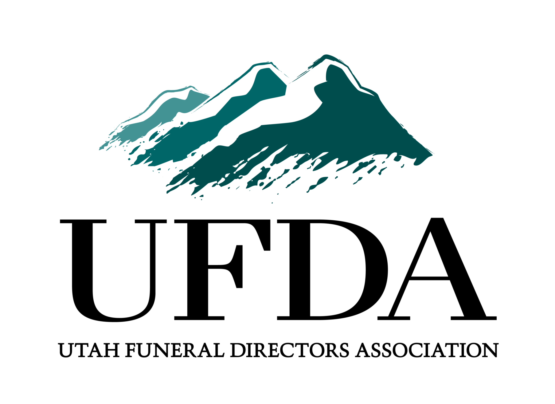 The logo for the utah funeral directors association