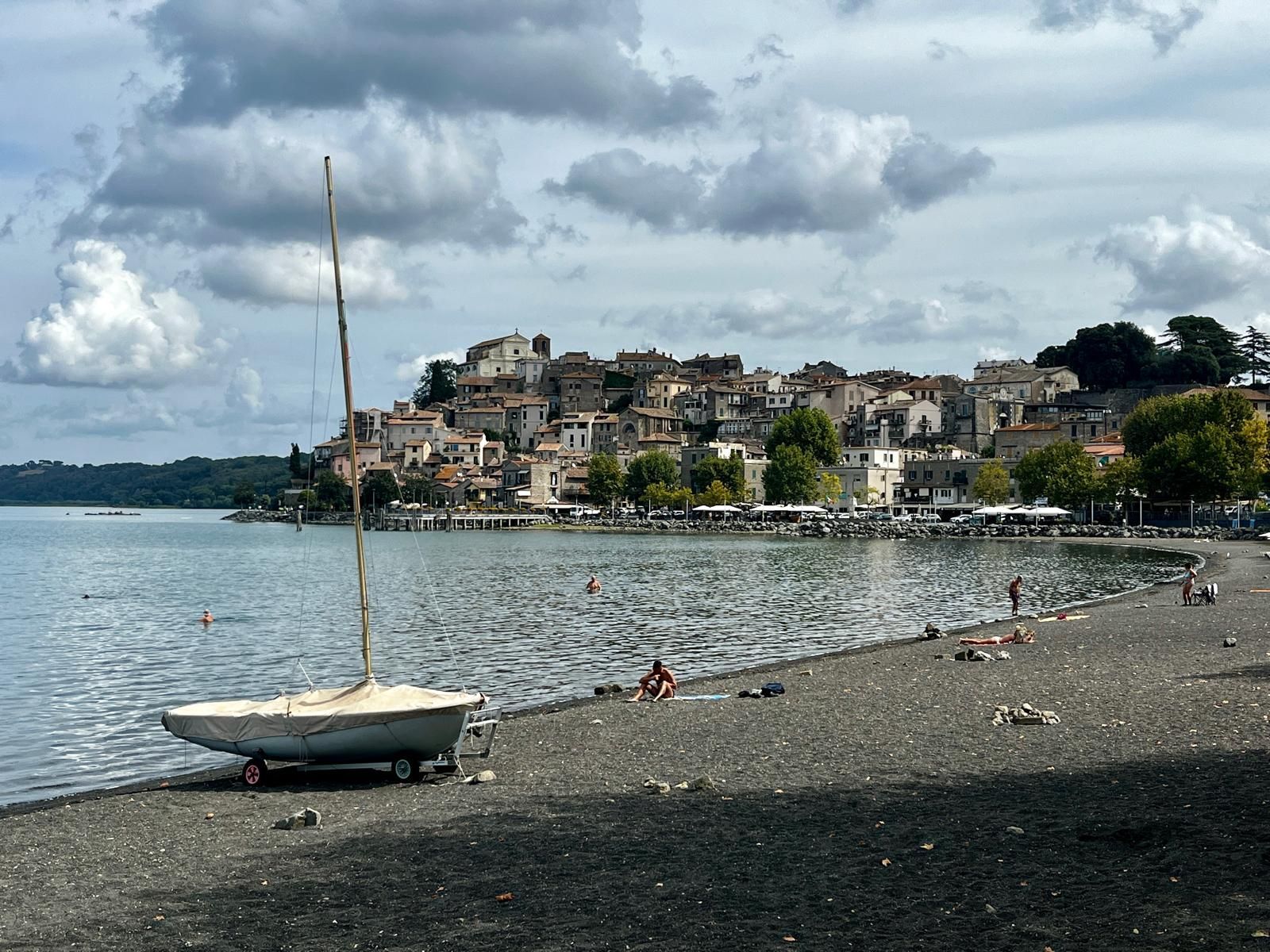 Anguillara Sabazia lake