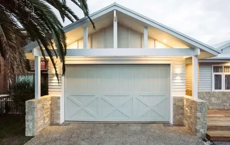 A house with a mailbox in front of it