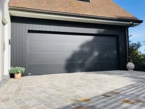 modern garage door on an aussie render home in north balgowlah