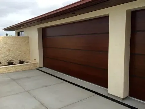 sectional panel garage door in clontarf