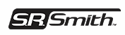A black and white logo for sr smith on a white background.