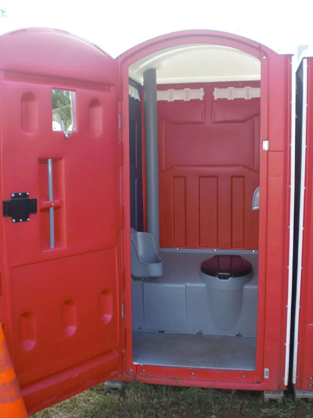 Red Restroom — San Antonio, TX — Cortez Liquid Waste Services
