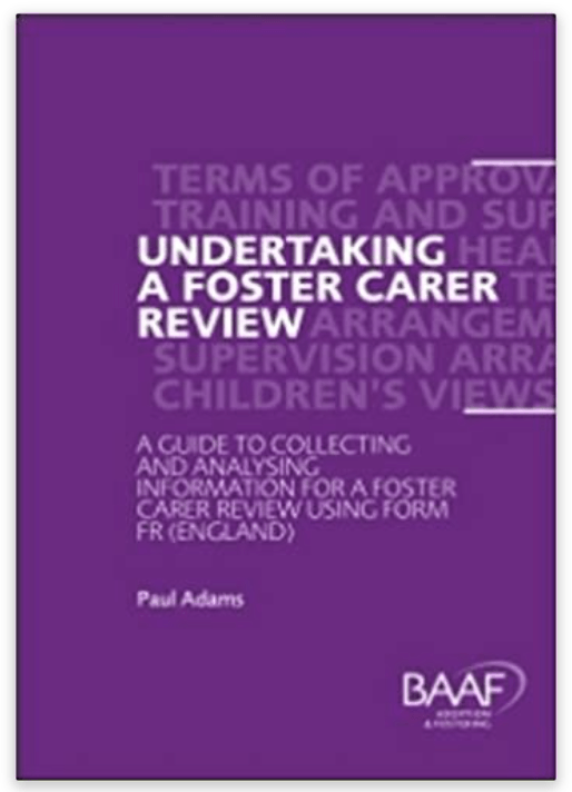 Undertaking a foster carer review