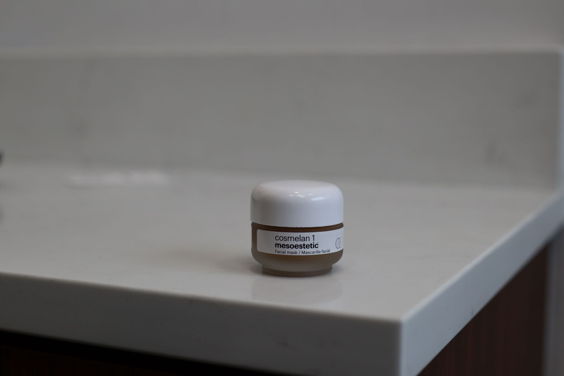 Image of a Cosmelan peel container, showcasing the signature packaging of the leading depigmentation