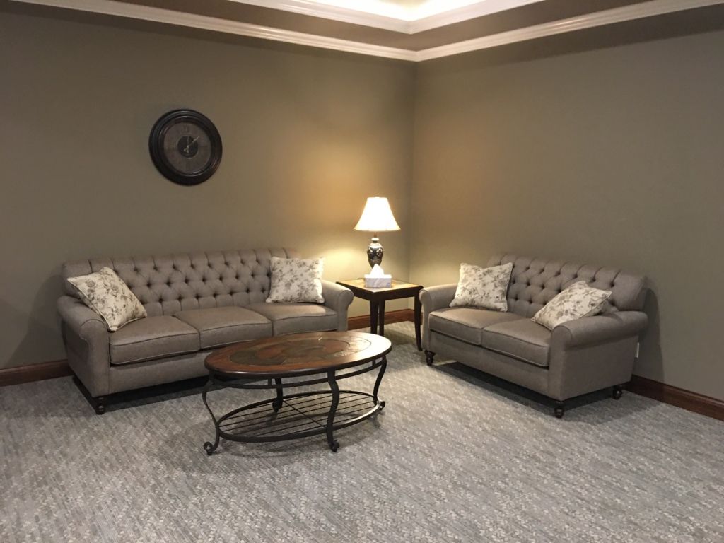 Chapel at Riverview Funeral Home and Event Center in Peru, IN