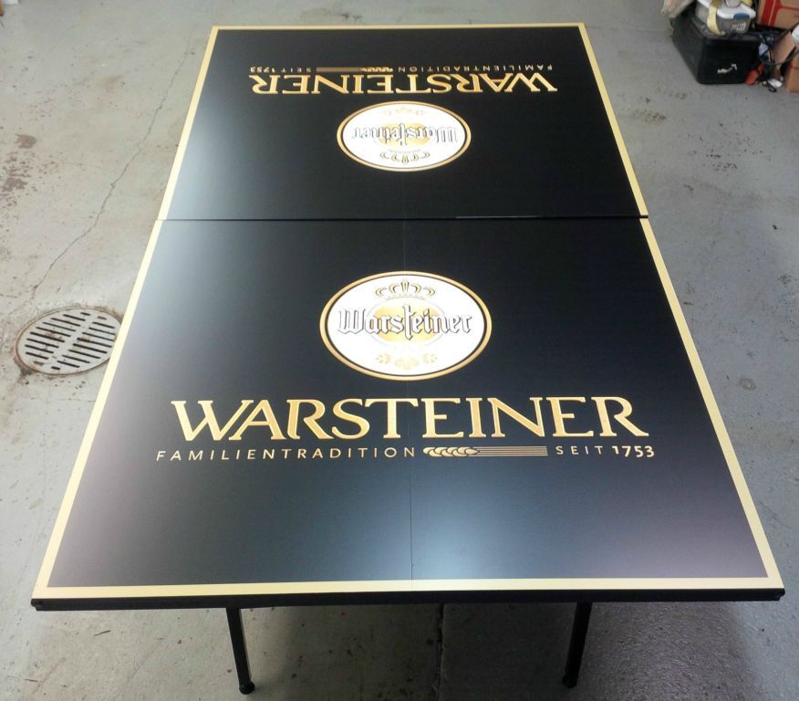 Ping Pong Table Vinyl Wrap