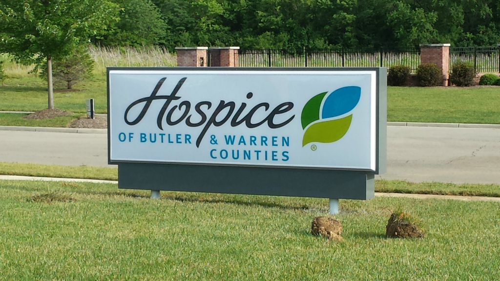 Internally Illuminated Ground Sign