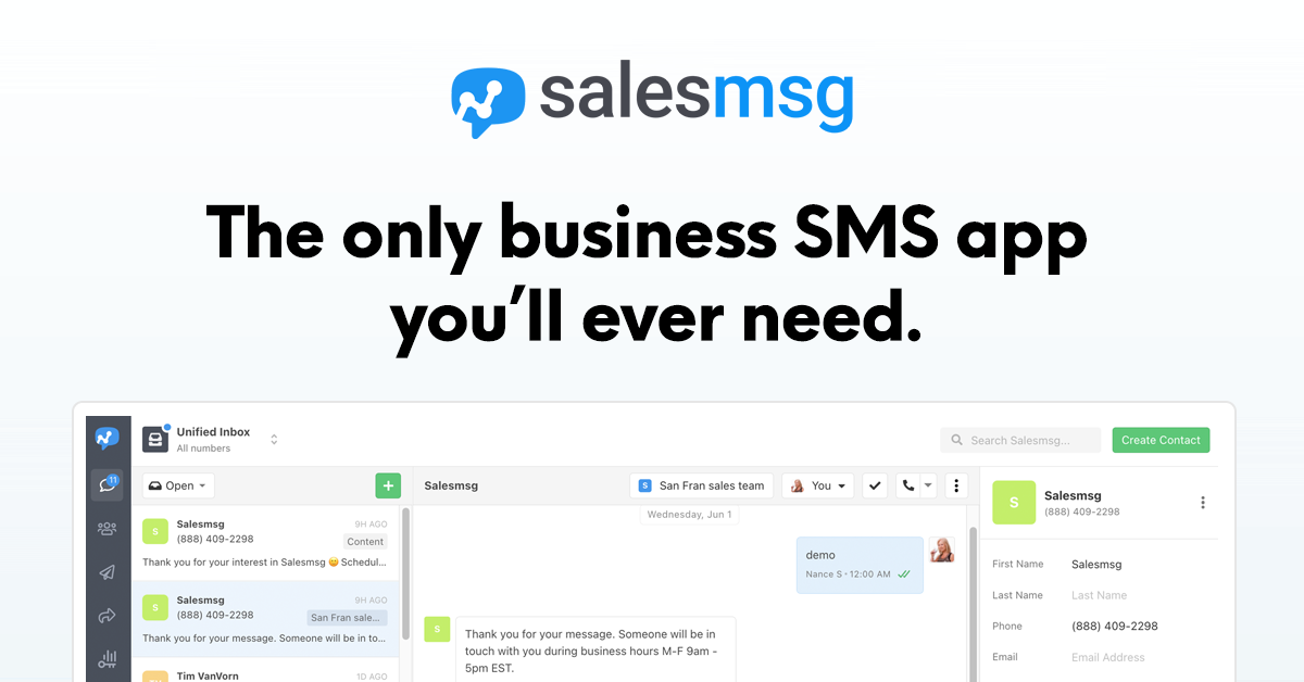 Salesmsg for solopreneurs