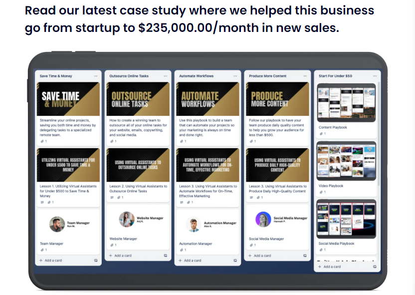 The Success Story: A Startup Case Study