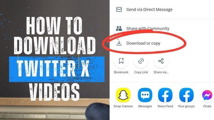 Start downloading videos from X