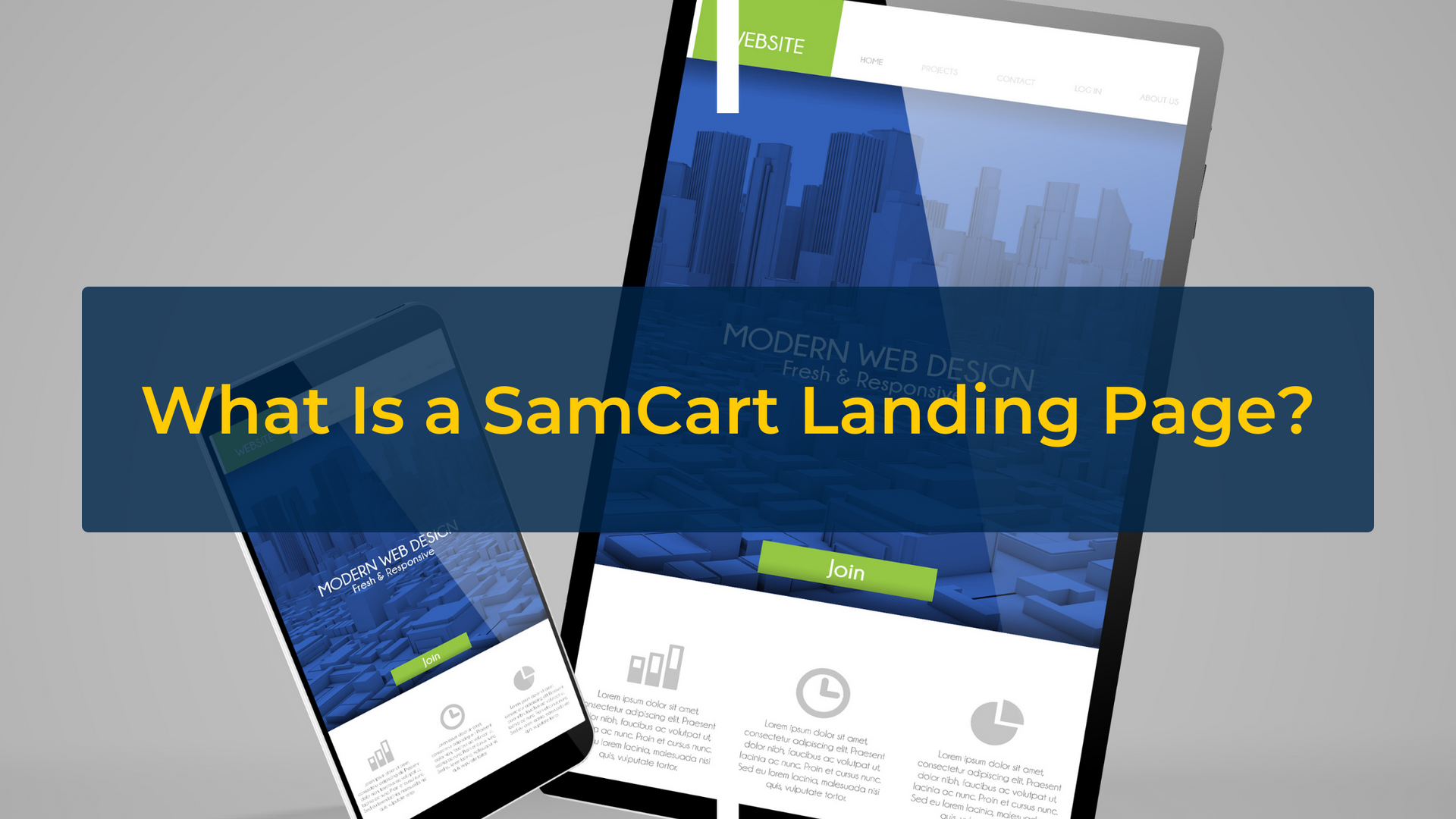 What Is a SamCart Landing Page?
