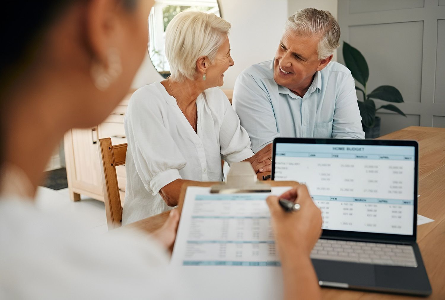 A Consultation Scene Used To Illustrate The Financial And Logistical Discussions In Preplanning Fune