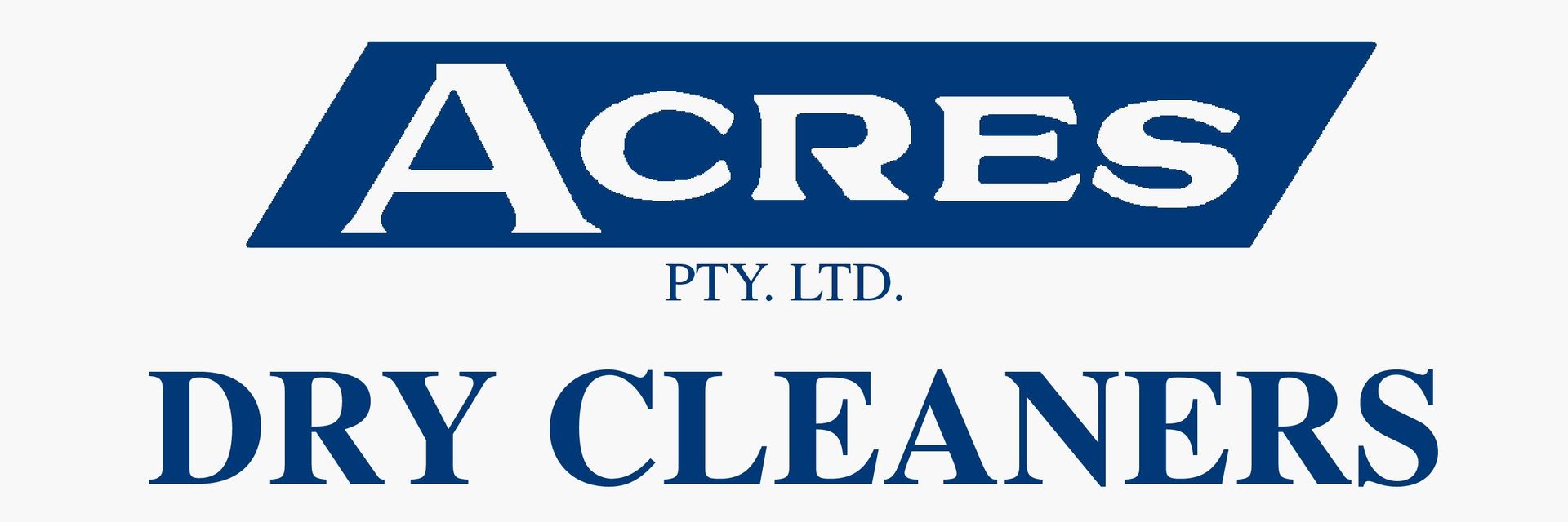 acres dry cleaning logo