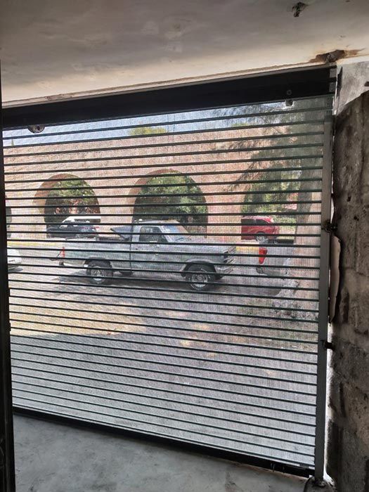 Cortinas de lona de paso rápido