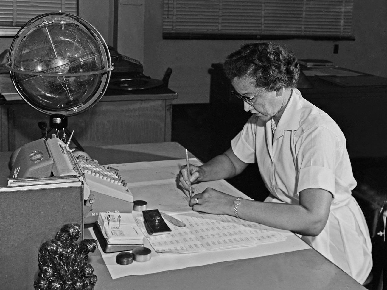 Katherine Johnson:  An African American mathematician who played a pivotal role at NASA.