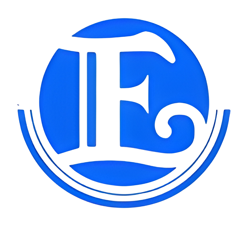 A glass with blue-tinted liquid is stirred by a white stick.