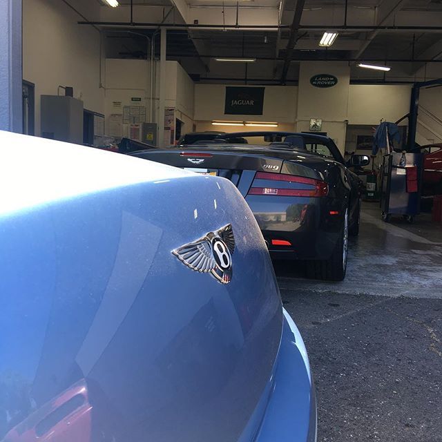 Cars in Shop — Cotati, CA — British European Motors