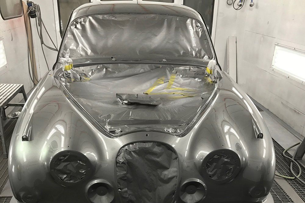 Car Covered in Vinyl Wrap — Cotati, CA — British European Motors