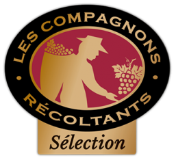 A logo for les compagnons recoltants selection