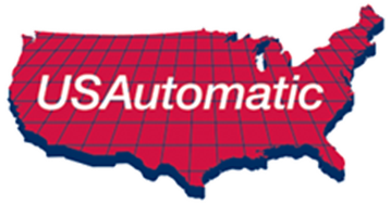 A map of the united states with usa automatic written on it