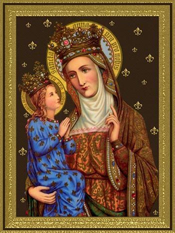 Saint Anne with child
