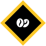 Icon of coffee beans