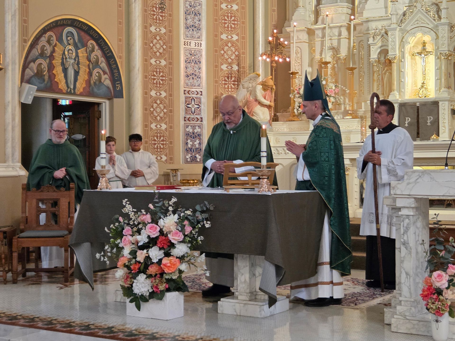 Congratulations to Rev. John J. Hornicak, instaled as the 13th Pastor of St. Joseph Catholic Church, Joliet, IL