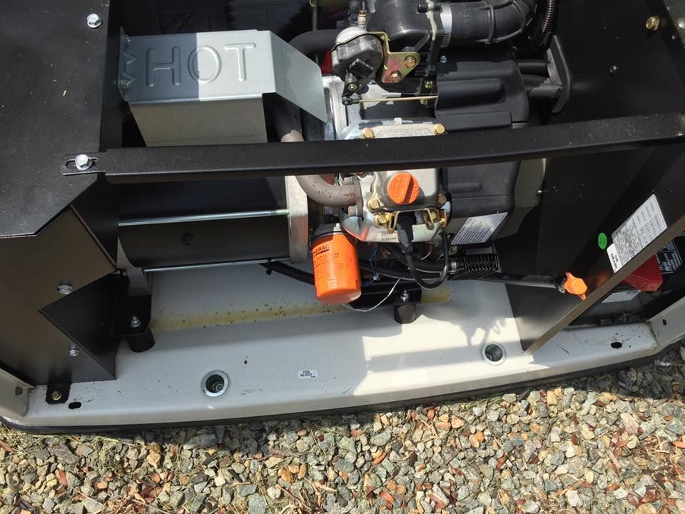 Generator engine with 