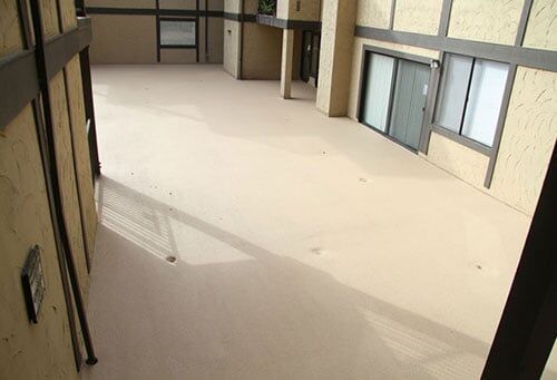 After Courtyard Waterproofing