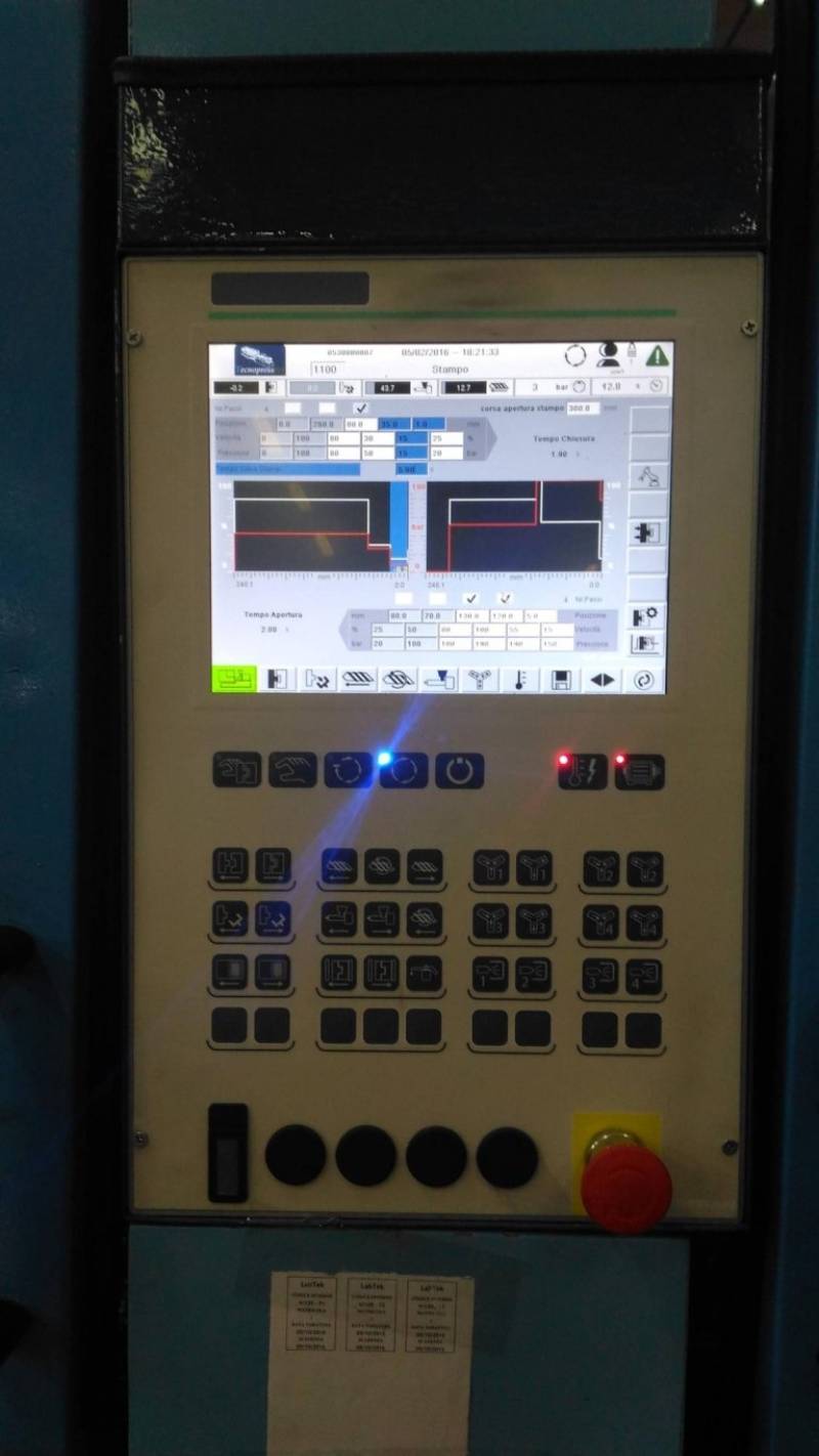pannello di controllo per presse Sandretto