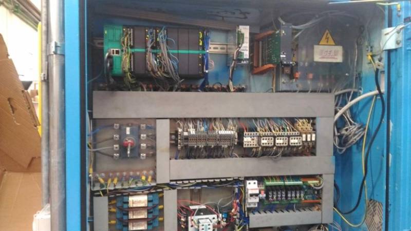 quadro elettrico Gefran per presse Sandretto