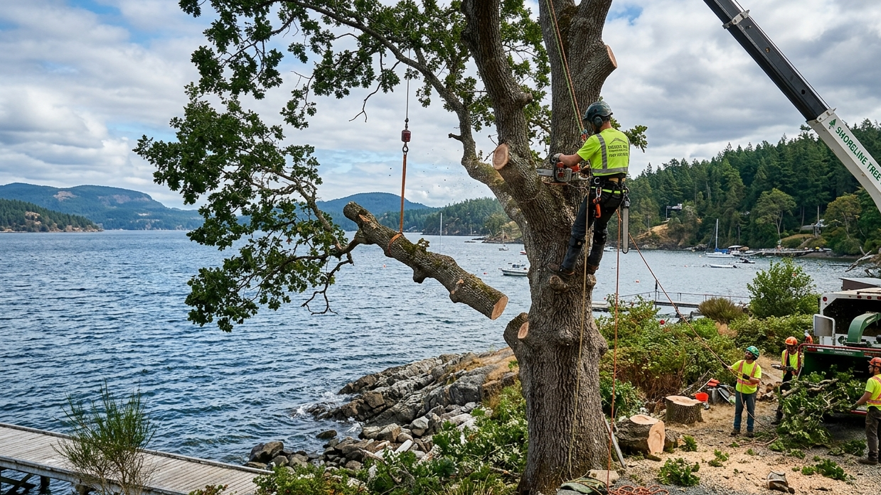 tree stump grinding service in shoreline washington