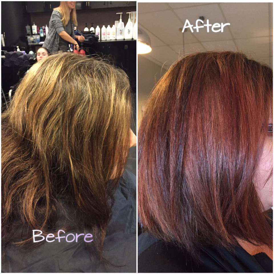 Hair coloring in St Catharines
