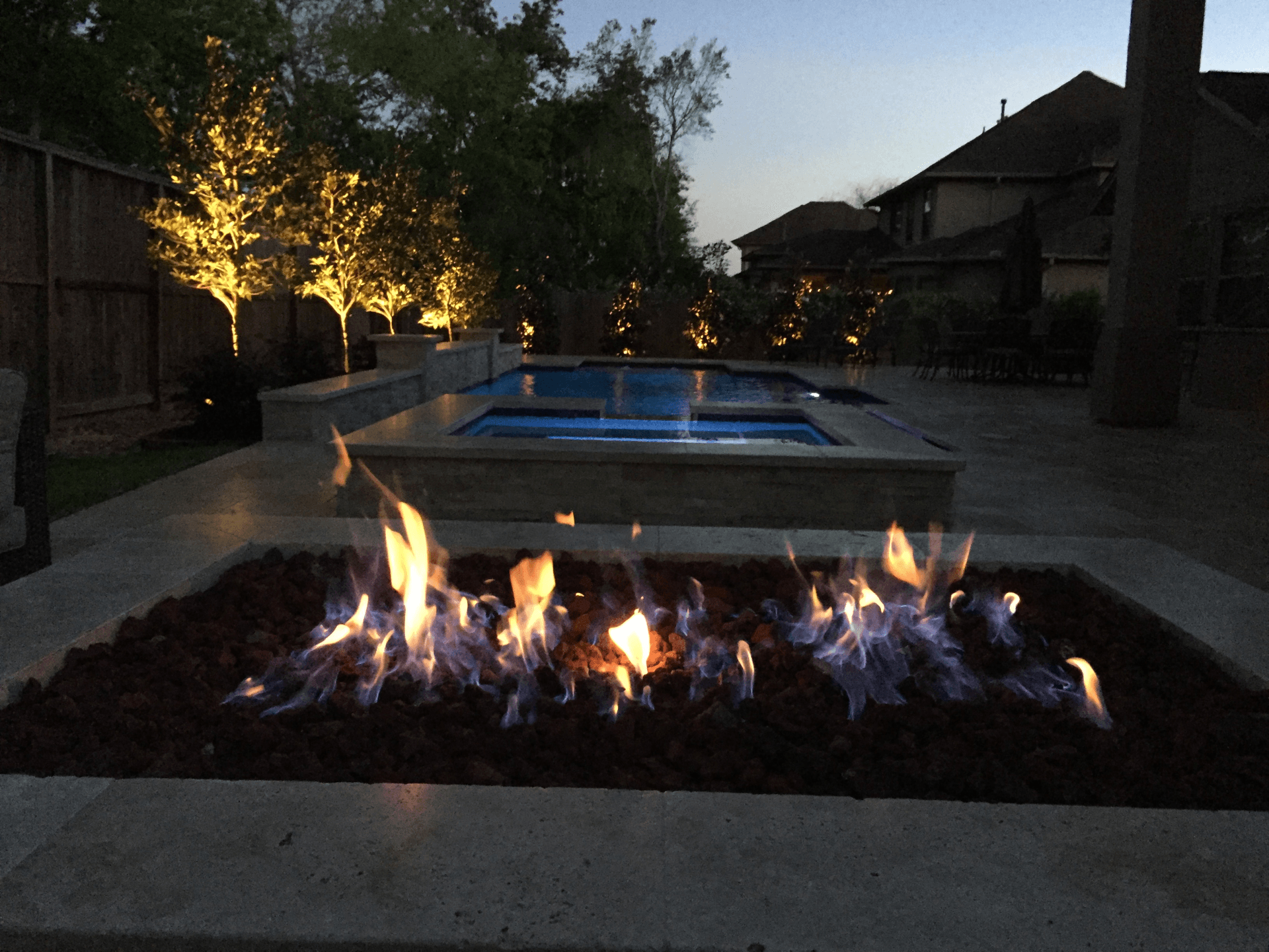 custom pool installation