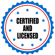 Certified And Licensed Logo