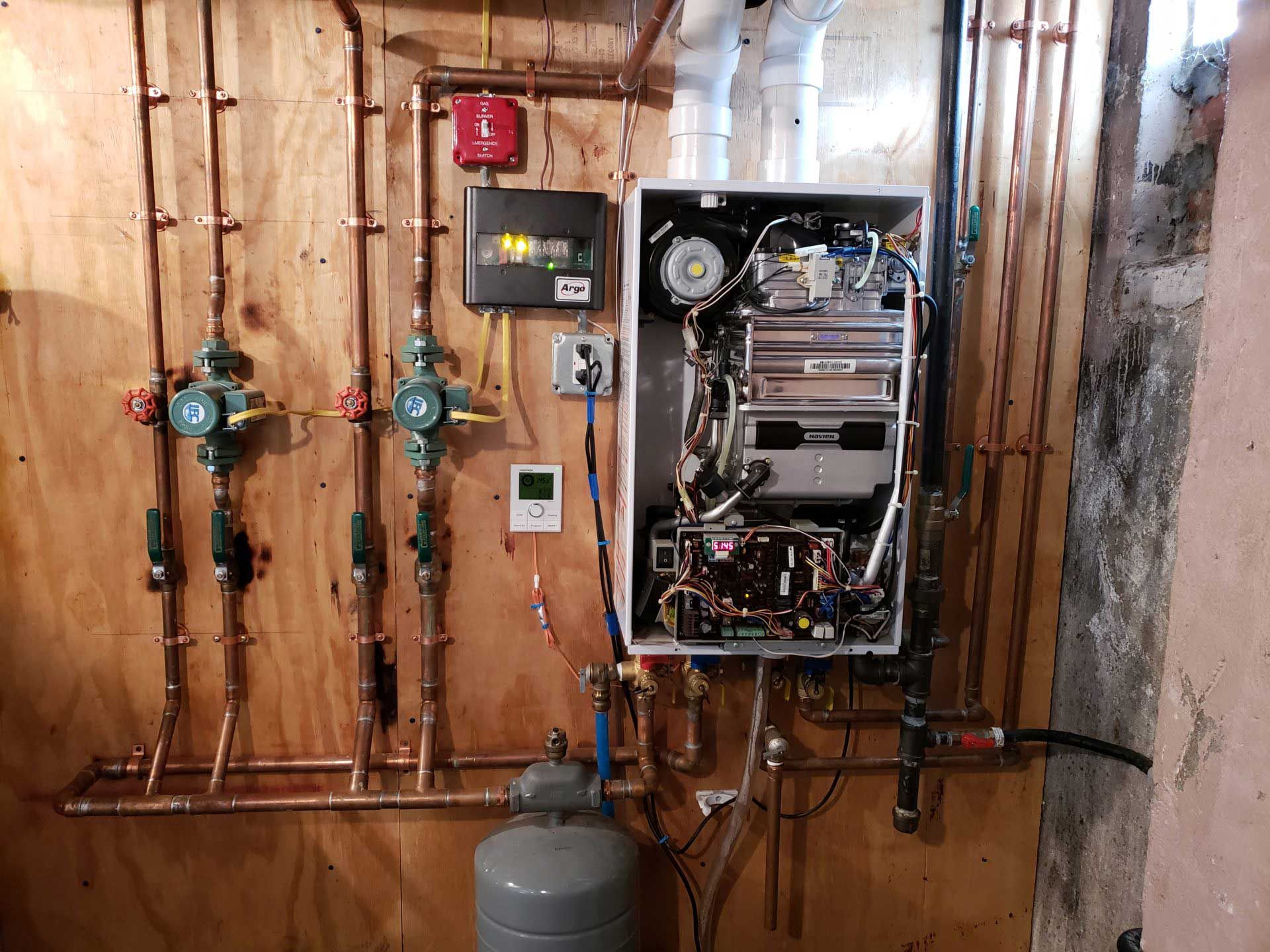 Boiler High Efficiency — Irvington, NY — Greenfield Plumbing & Heating