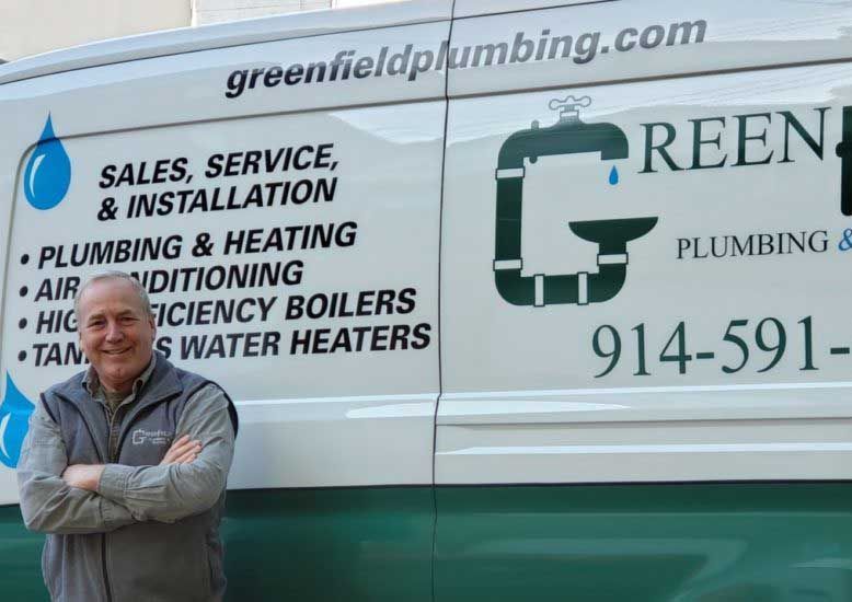 Joe Clarke — Irvington, NY — Greenfield Plumbing & Heating