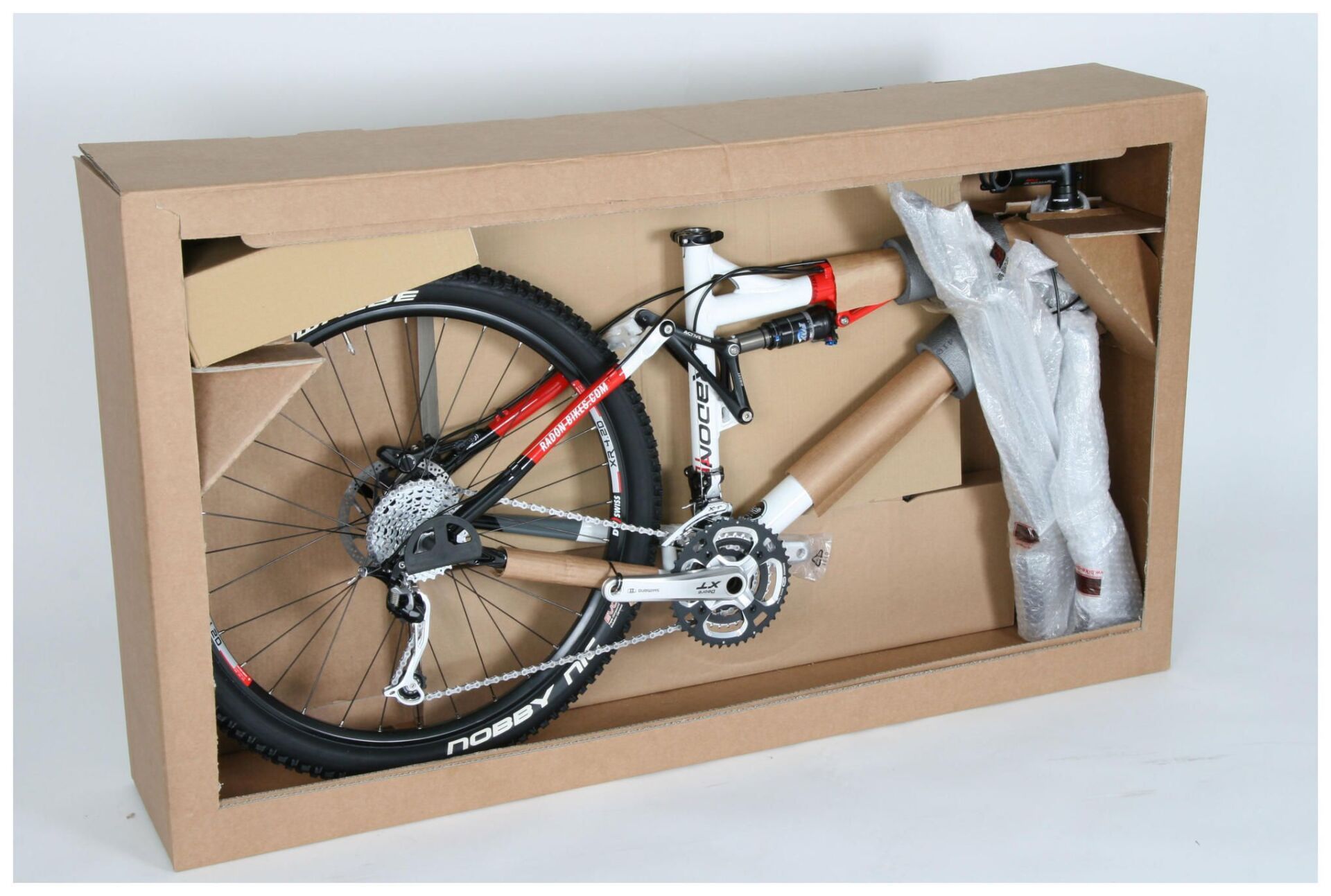 Bicycle build from box