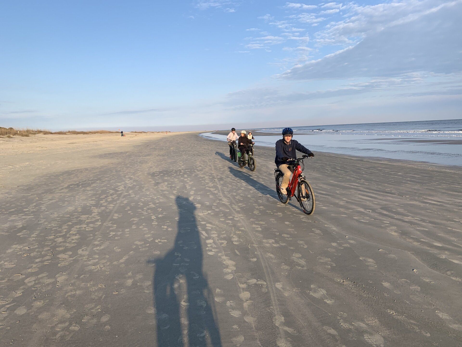 People Riding an EBike