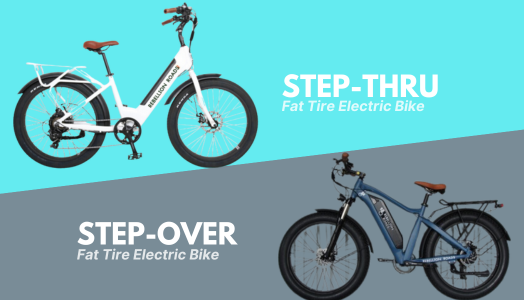 Step Through Fat Tire eBike