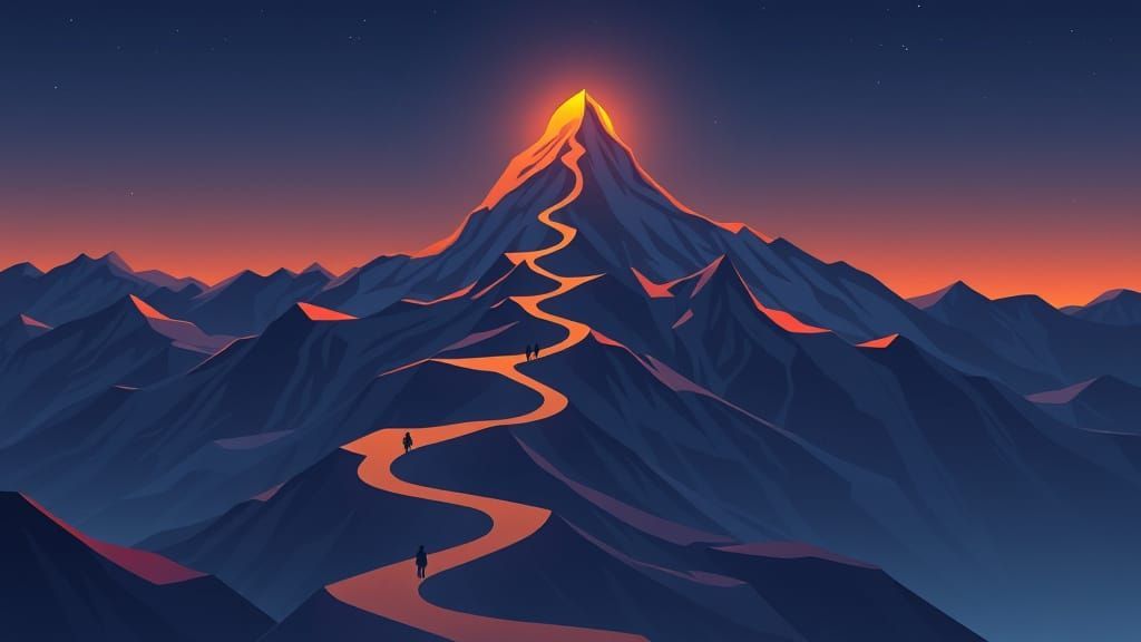 SEO vs Google Ads comparison graphic with a glowing geometric shape in a blue and pink digital background.