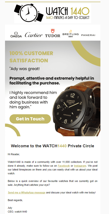 Email Marketing - Watch1440