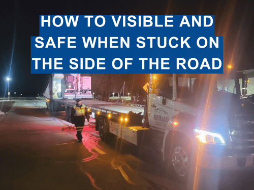 How to Be Visible and Safe When Stuck on the Side of the Road