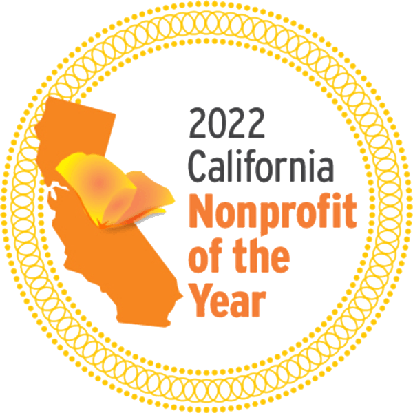 2022 ca nonprofit of the year seal