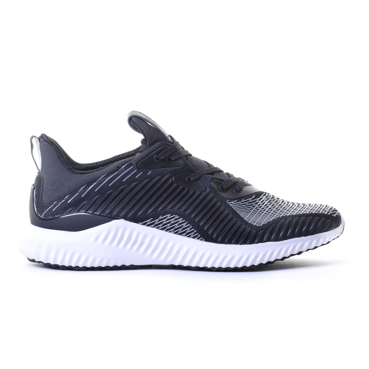 Men's Black and Grey Running Shoes
