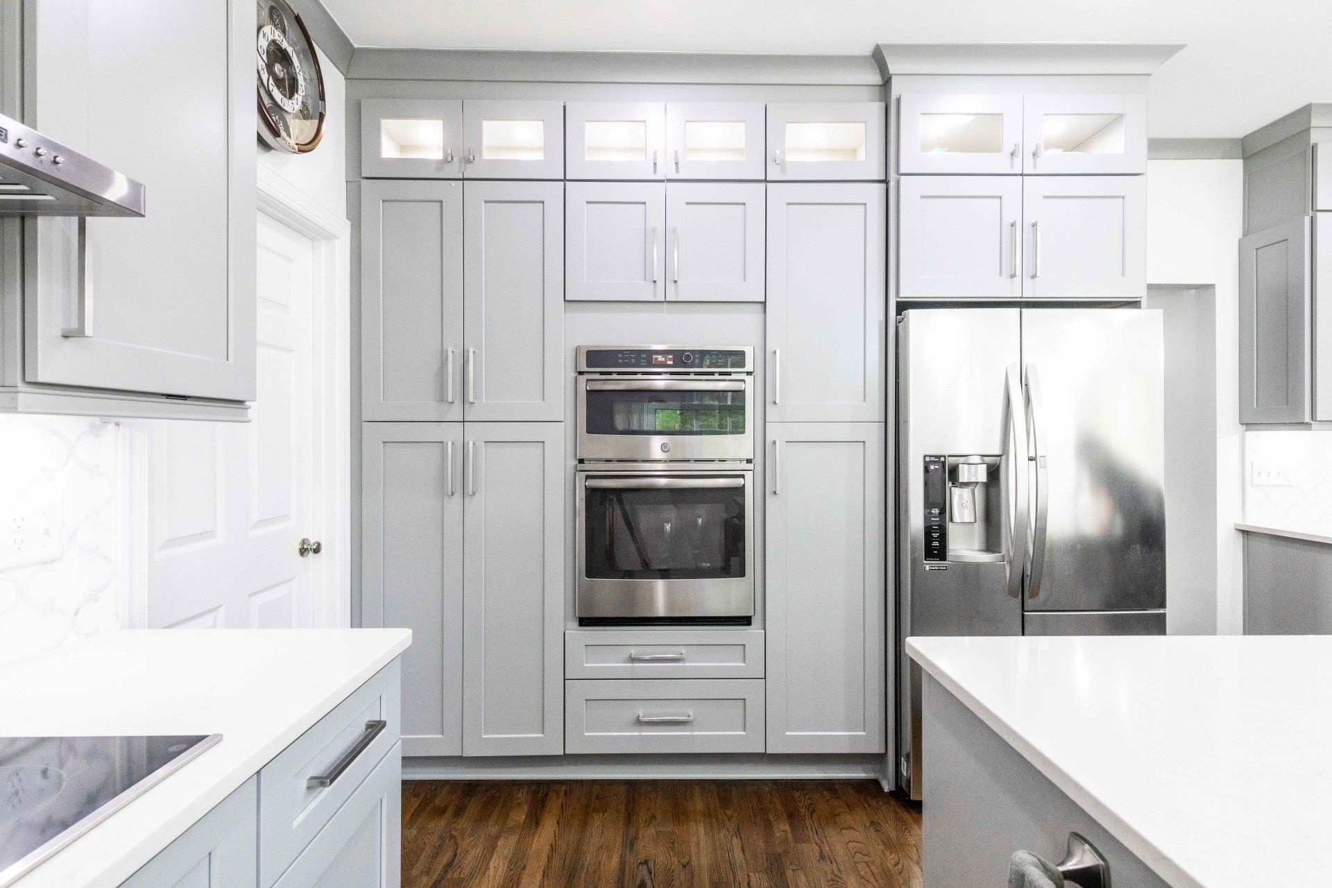 Pearl Gray Cabinets | National Kitchen & Bath Cabinetry Inc | Cabinet ...